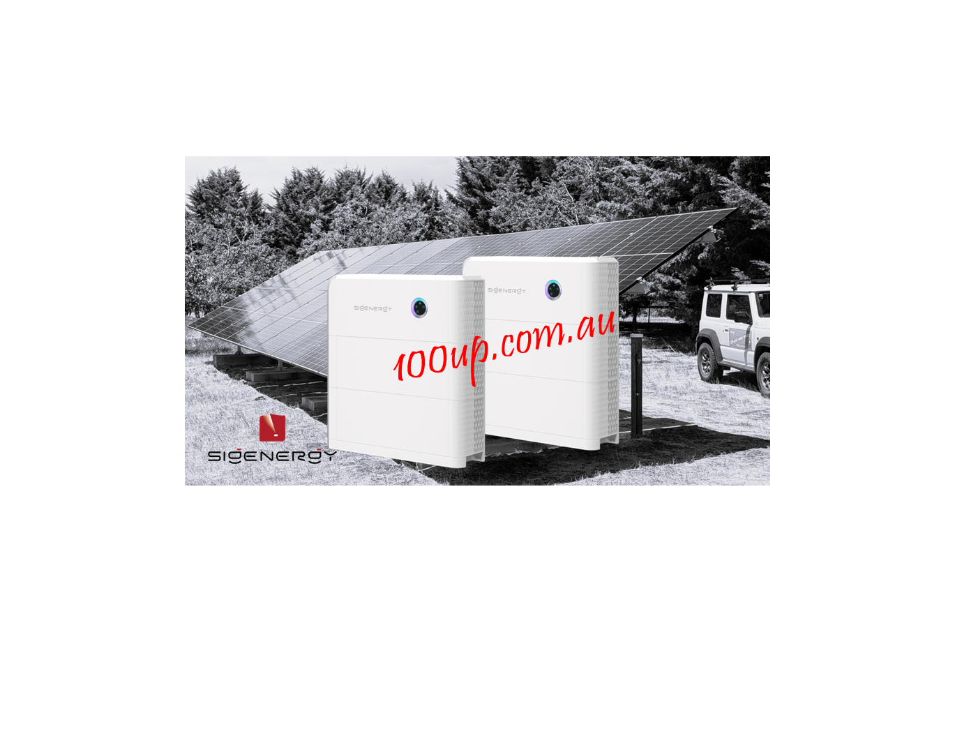 Large off-grid solar system with dual inverters and 32kWh of battery storage installed on rural farm shed and homestead.
