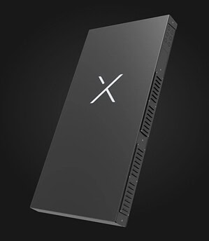 Black XESS ONE modular inverter system displaying X logo, designed for Australian off-grid power applications