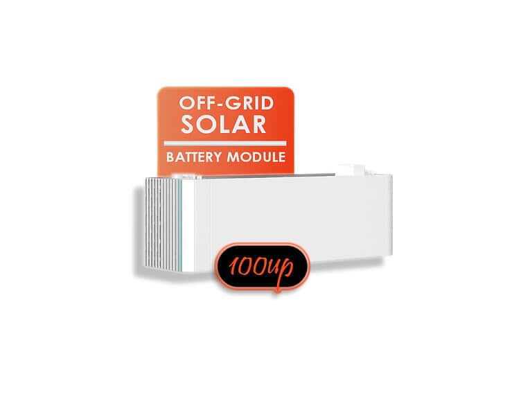 White Sigenergy 5kWh battery unit with modular design for residential solar energy storage