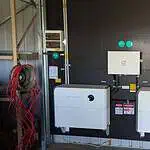 17kW off-grid solar panel array installed at Scotsburn Winery near Ballarat powering pumps, refrigeration and processing equipment