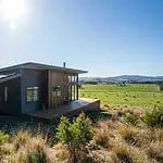 2-bedroom Victorian residential home during the day running on a full-time off-grid solar system
